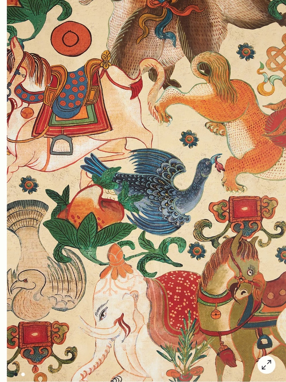 New Anthropologie x MINDTHEGAP Incantation Wallpaper Mural
